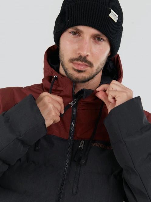 Fundango Passat Padded Jacket for men in red 5