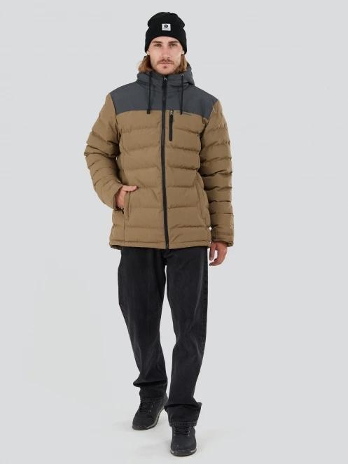 Fundango Passat Padded Jacket for men in brown 4