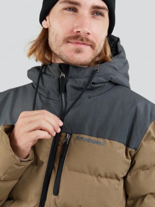 Fundango Passat Padded Jacket for men in brown 5