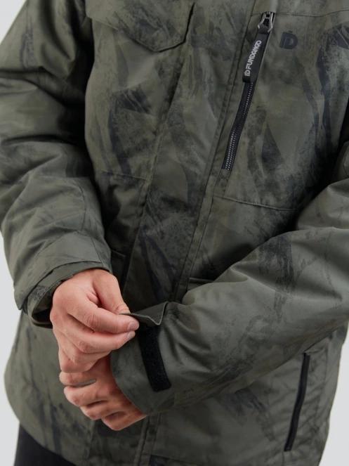 Fundango Perill Parka Jacket for men in oliv 7