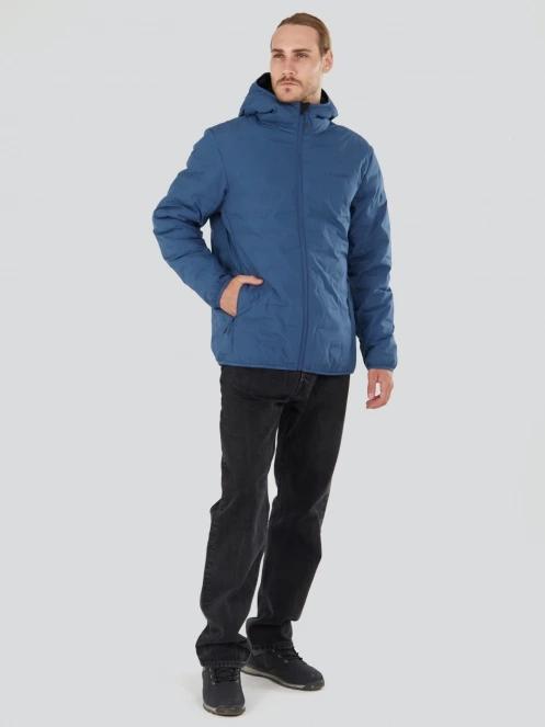 Fundango Smoke Hooded Jacket for men in blue 4