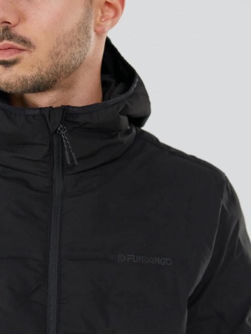 Fundango Smoke Hooded Jacket for men in black 5