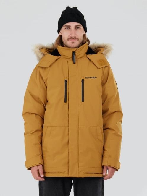 Fundango Spirit Parka Jacket for men in yellow 2