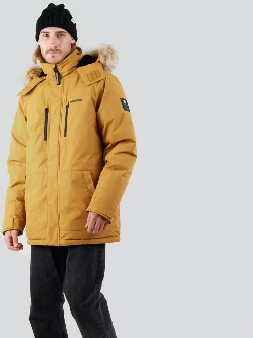 Fundango Spirit Parka Jacket for men in yellow 5