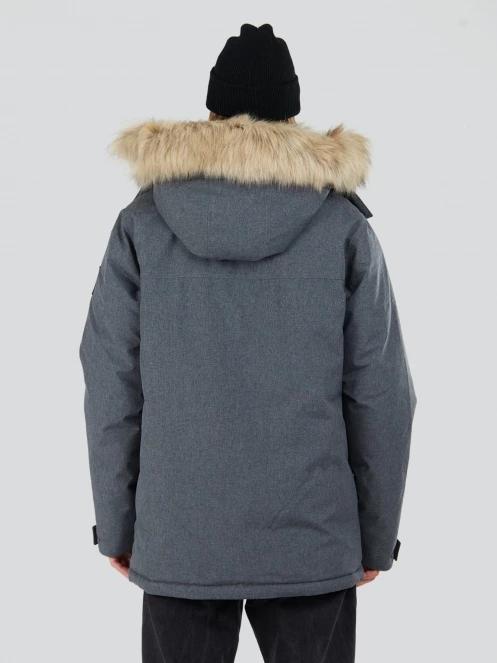 Fundango Spirit Parka Jacket for men in grey 3