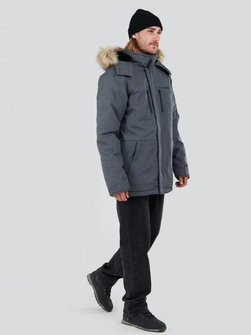 Fundango Spirit Parka Jacket for men in grey 4