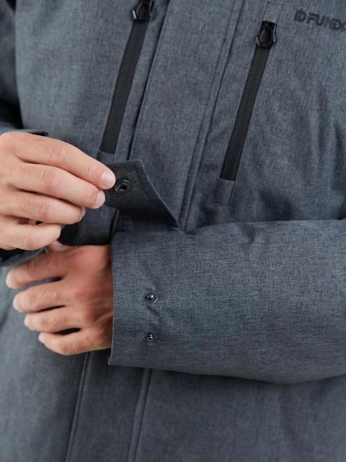 Fundango Spirit Parka Jacket for men in grey 7
