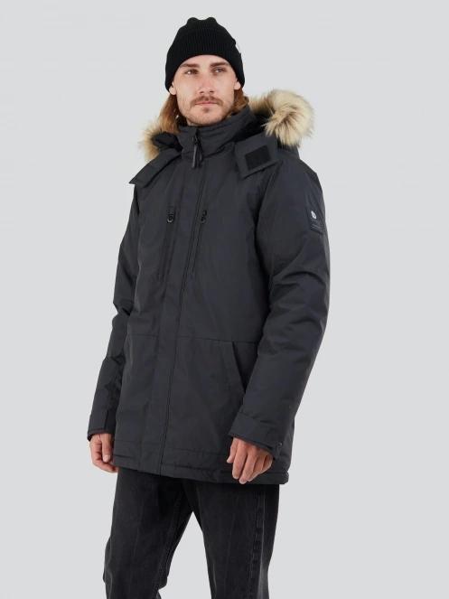Fundango Spirit Parka Jacket for men in black 2