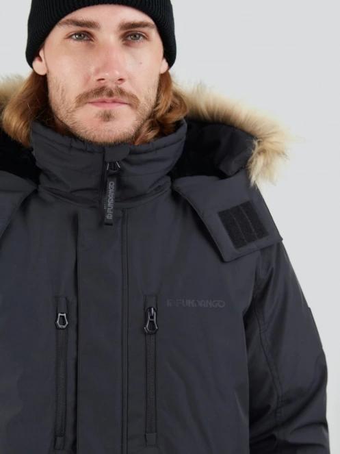Fundango Spirit Parka Jacket for men in black 5