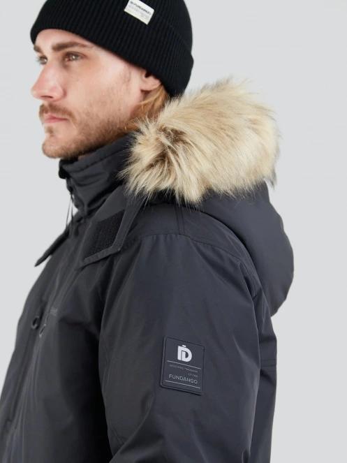 Fundango Spirit Parka Jacket for men in black 6