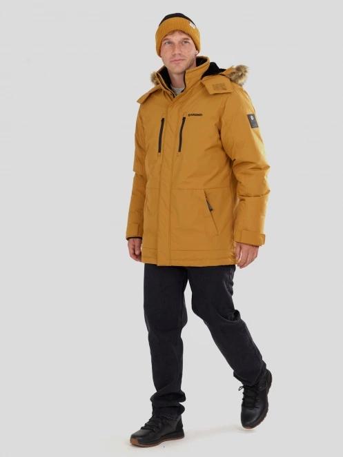 Fundango Spirit Parka Jacket for men in yellow 4