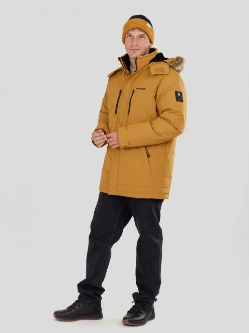 Fundango Spirit Parka Jacket for men in yellow 5