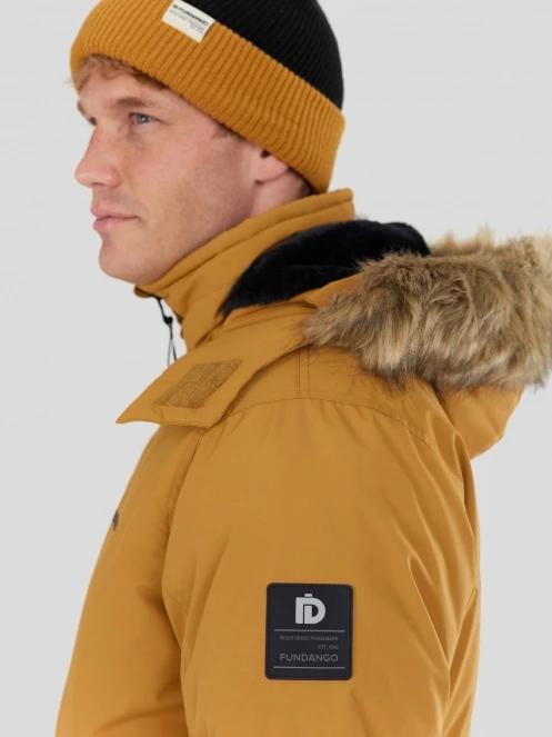 Fundango Spirit Parka Jacket for men in yellow 6
