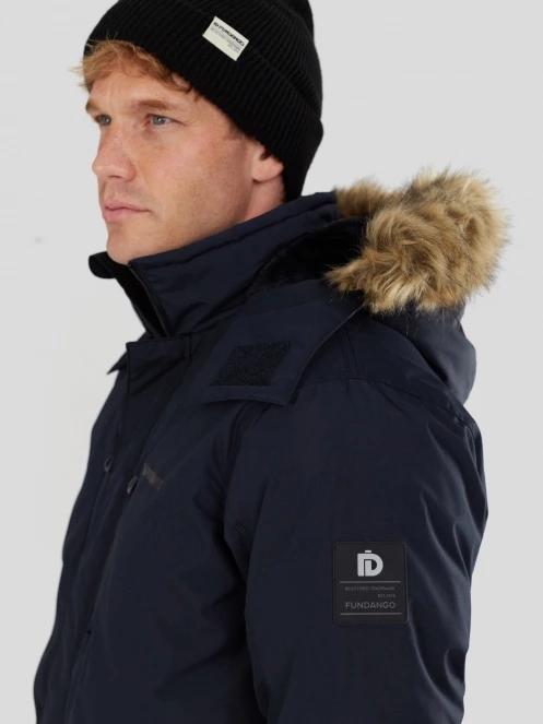 Fundango Spirit Parka Jacket for men in dark blue 5