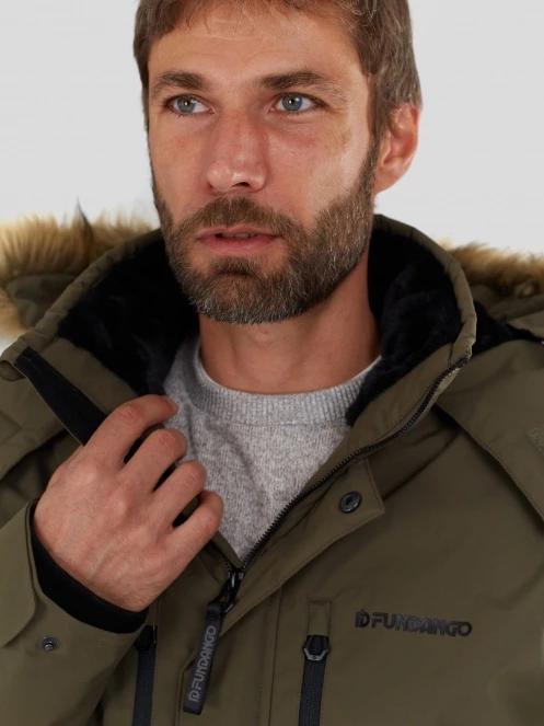 Fundango Spirit Parka Jacket for men in oliv 7