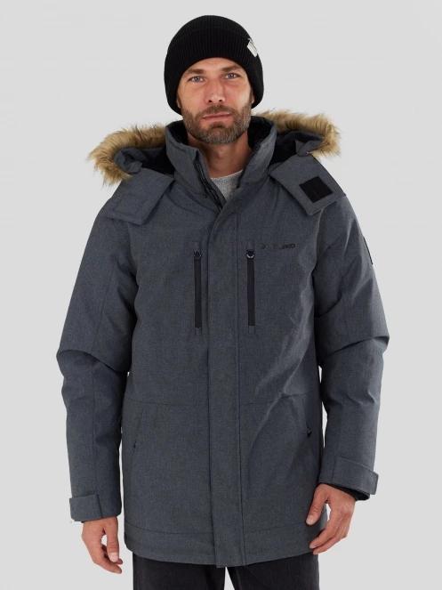 Fundango Spirit Parka Jacket for men in grey 2