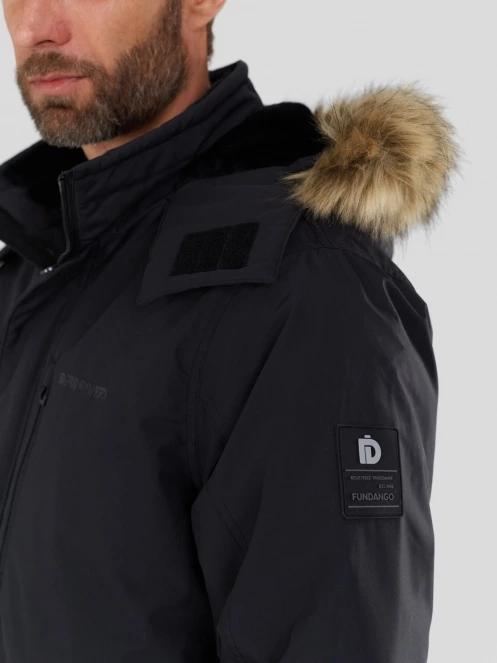 Fundango Spirit Parka Jacket for men in black 6