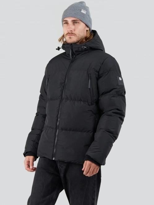 Fundango Ewan Puffer Jacket for men in black 2