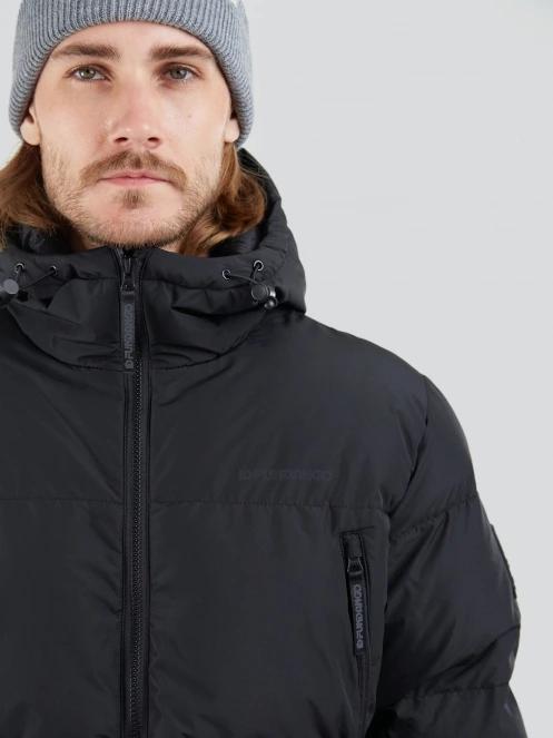 Fundango Ewan Puffer Jacket for men in black 5