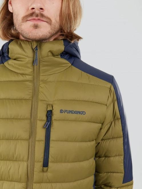 Fundango Matt Hooded Jacket for men in green 6