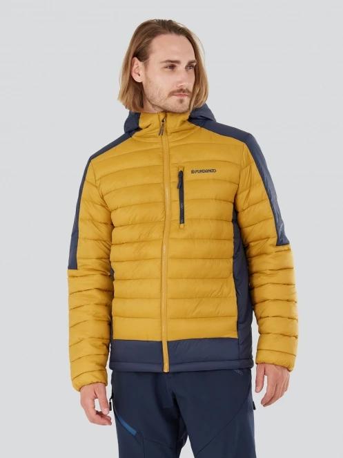 Fundango Matt Hooded Jacket for men in yellow 5