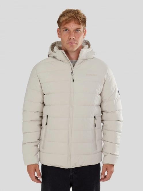 Fundango Hubble Padded Jacket for men in sand 2