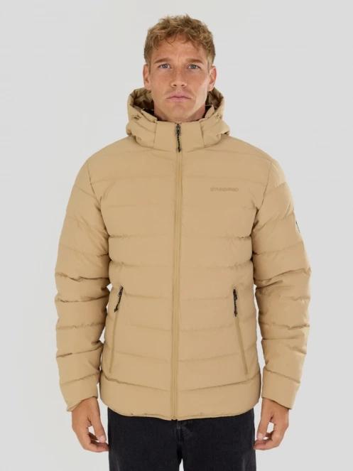 Fundango Hubble Padded Jacket for men in yellow 2