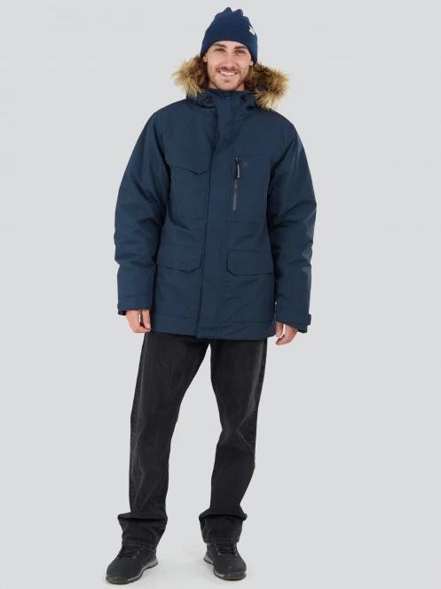 Fundango Venture Parka Jacket for men in dark blue 4