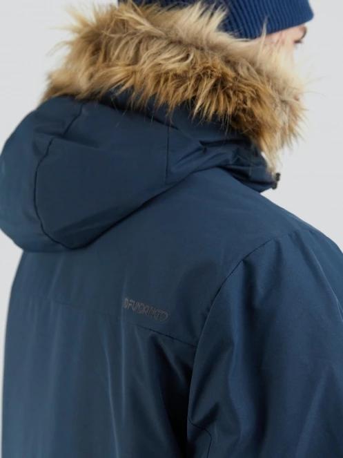 Fundango Venture Parka Jacket for men in dark blue 8