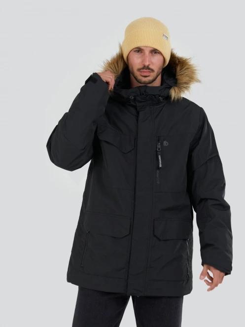 Fundango Venture Parka Jacket for men in black 2