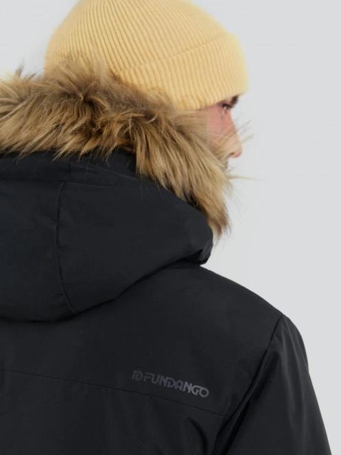 Fundango Venture Parka Jacket for men in black 7