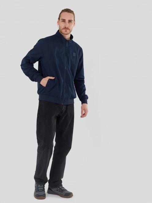 Fundango Harrington Casual Jacket for men in dark blue 4