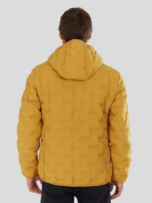 Fundango Smoke Eco Hooded Jacket for men in yellow 3