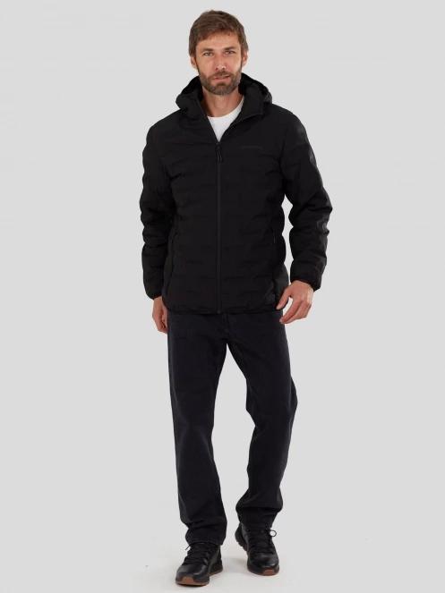 Fundango Smoke Eco Hooded Jacket for men in black 4