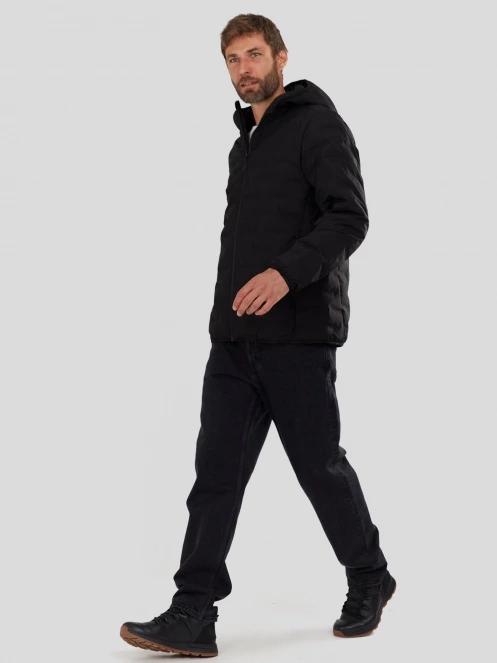 Fundango Smoke Eco Hooded Jacket for men in black 5