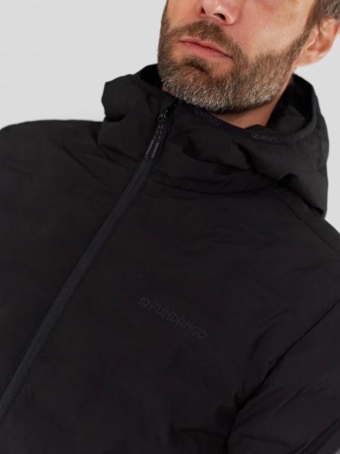 Fundango Smoke Eco Hooded Jacket for men in black 6