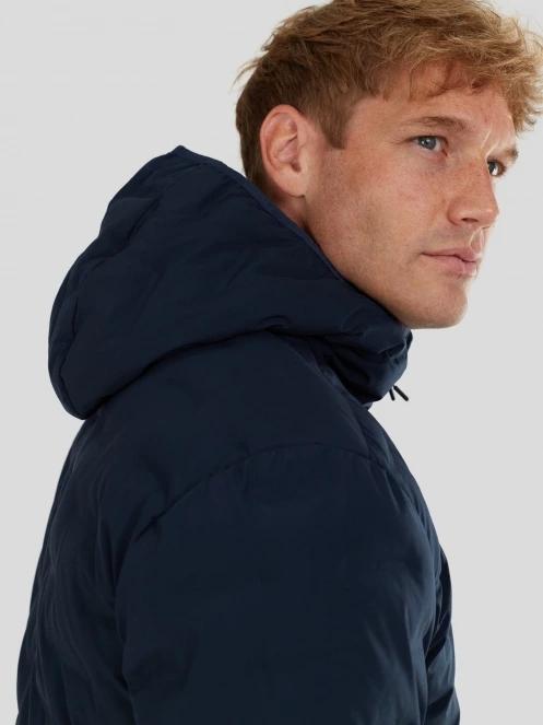 Fundango Smoke Eco Hooded Jacket for men in dark blue 5