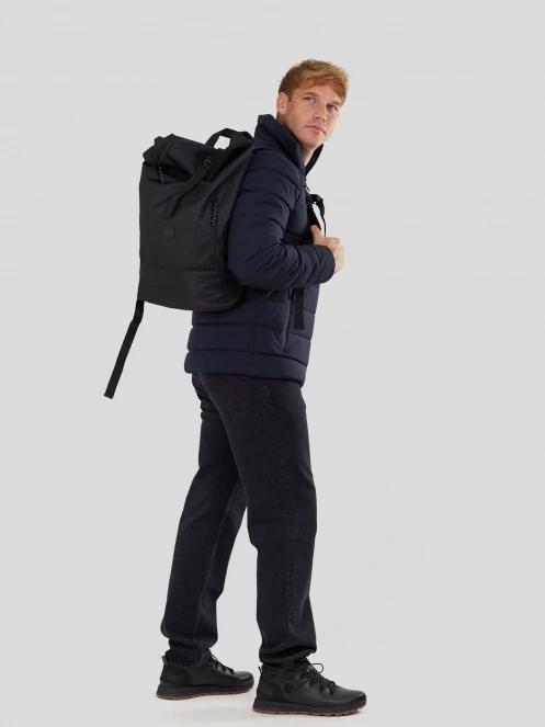 Fundango Arson Padded Jacket for men in dark blue 4