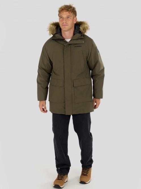 Fundango Spirit II Parka Jacket for men in oliv 4