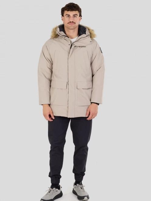 Fundango Spirit II Parka Jacket for men in sand 5