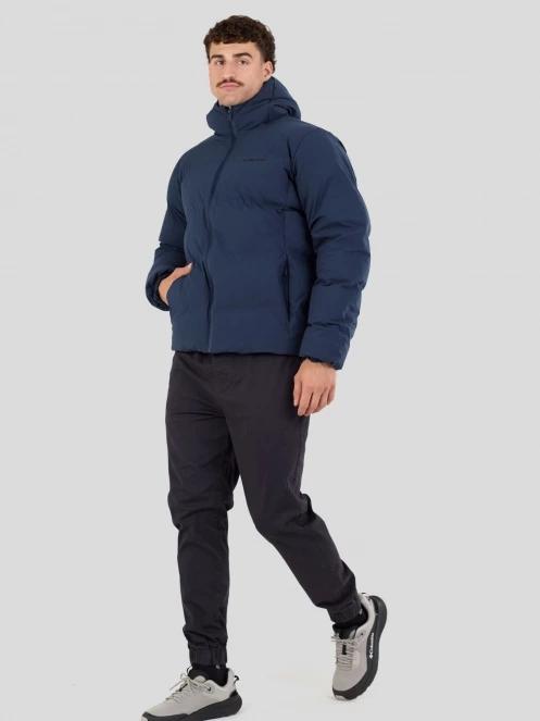 Fundango Newport Puffer Jacket for men in dark blue 4