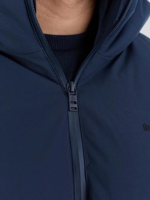 Fundango Newport Puffer Jacket for men in dark blue 6