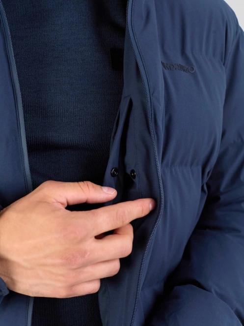 Fundango Newport Puffer Jacket for men in dark blue 7