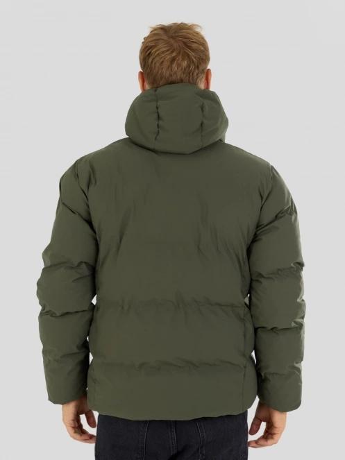 Fundango Newport Puffer Jacket for men in oliv 3