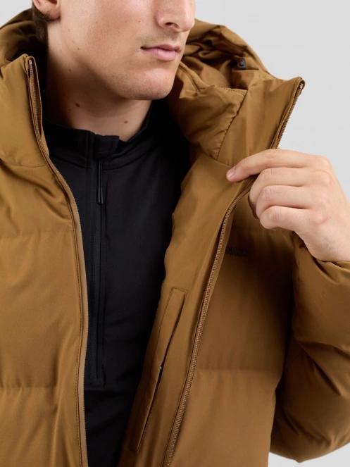 Fundango Newport Puffer Jacket for men in brown 6