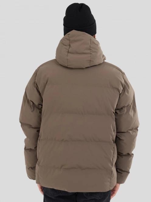 Fundango Newport Puffer Jacket for men in brown 3