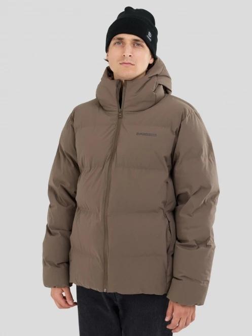 Fundango Newport Puffer Jacket for men in brown 5