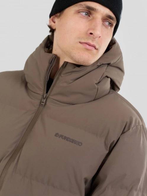 Fundango Newport Puffer Jacket for men in brown 6