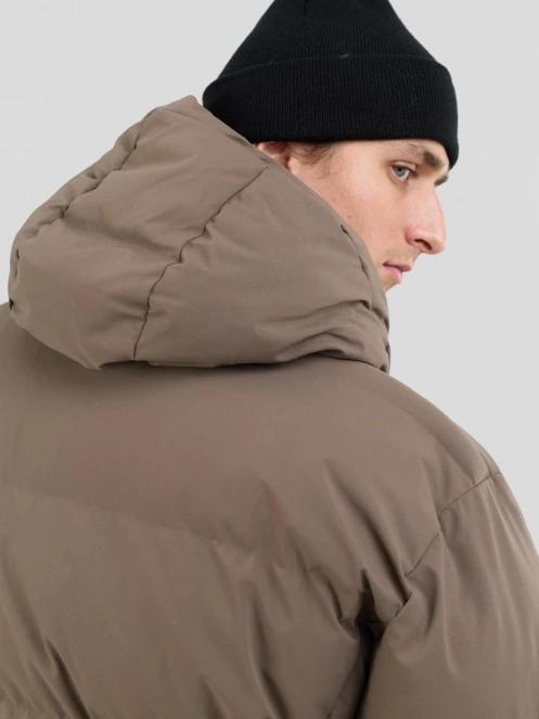 Fundango Newport Puffer Jacket for men in brown 7