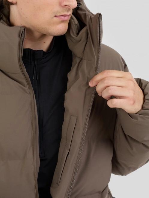 Fundango Newport Puffer Jacket for men in brown 9